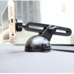 Wholesale Premium Magnetic Long Windshield and Dashboard Car Mount Holder for Phone KI-030 (Black-Silver)